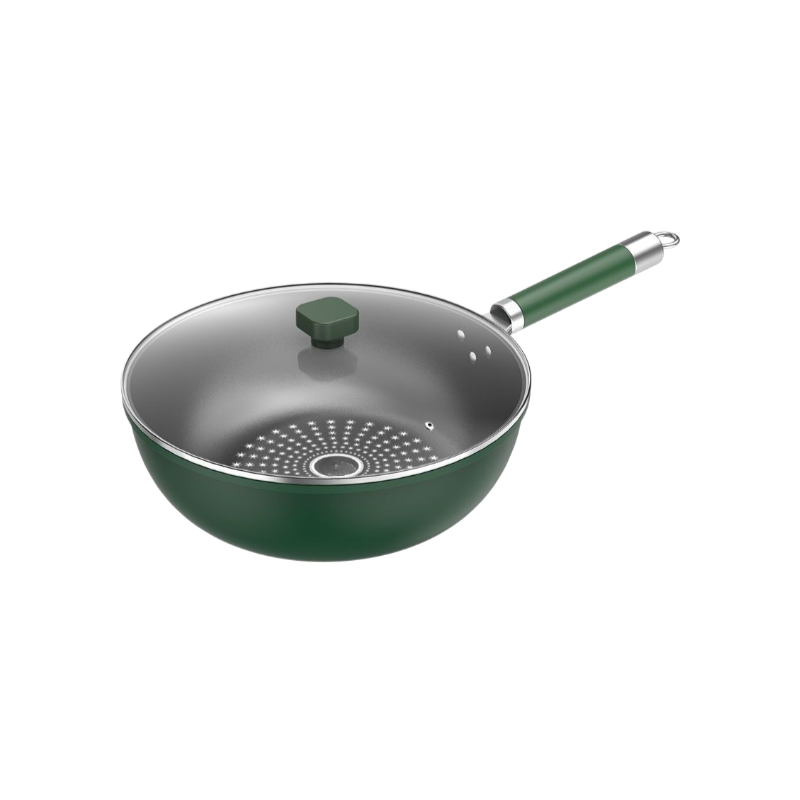 Upgraded Crystal Non-stick Wok