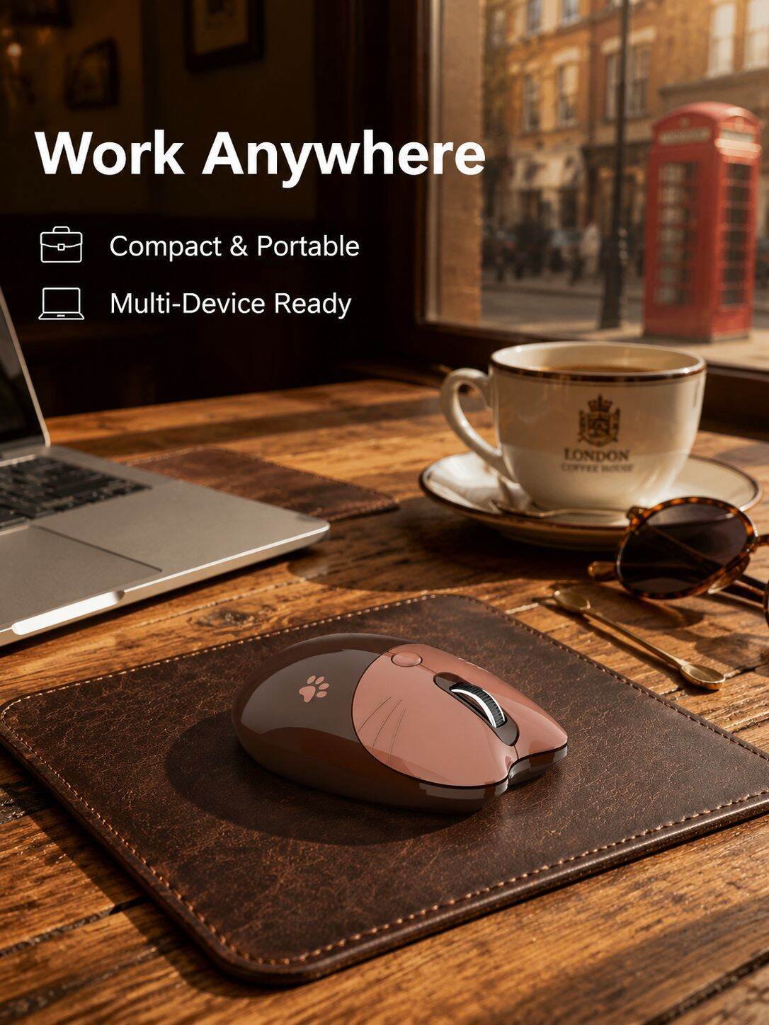 Portable Silent Wireless Office Mouse