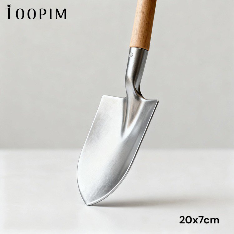 พลั่วทำสวนด้ามจับถนัดมือ ใช้งานง่าย