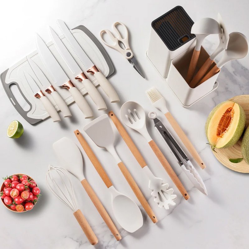 อุปกรณ์เครื่องครัวที่เก็บถังเครื่องมือ