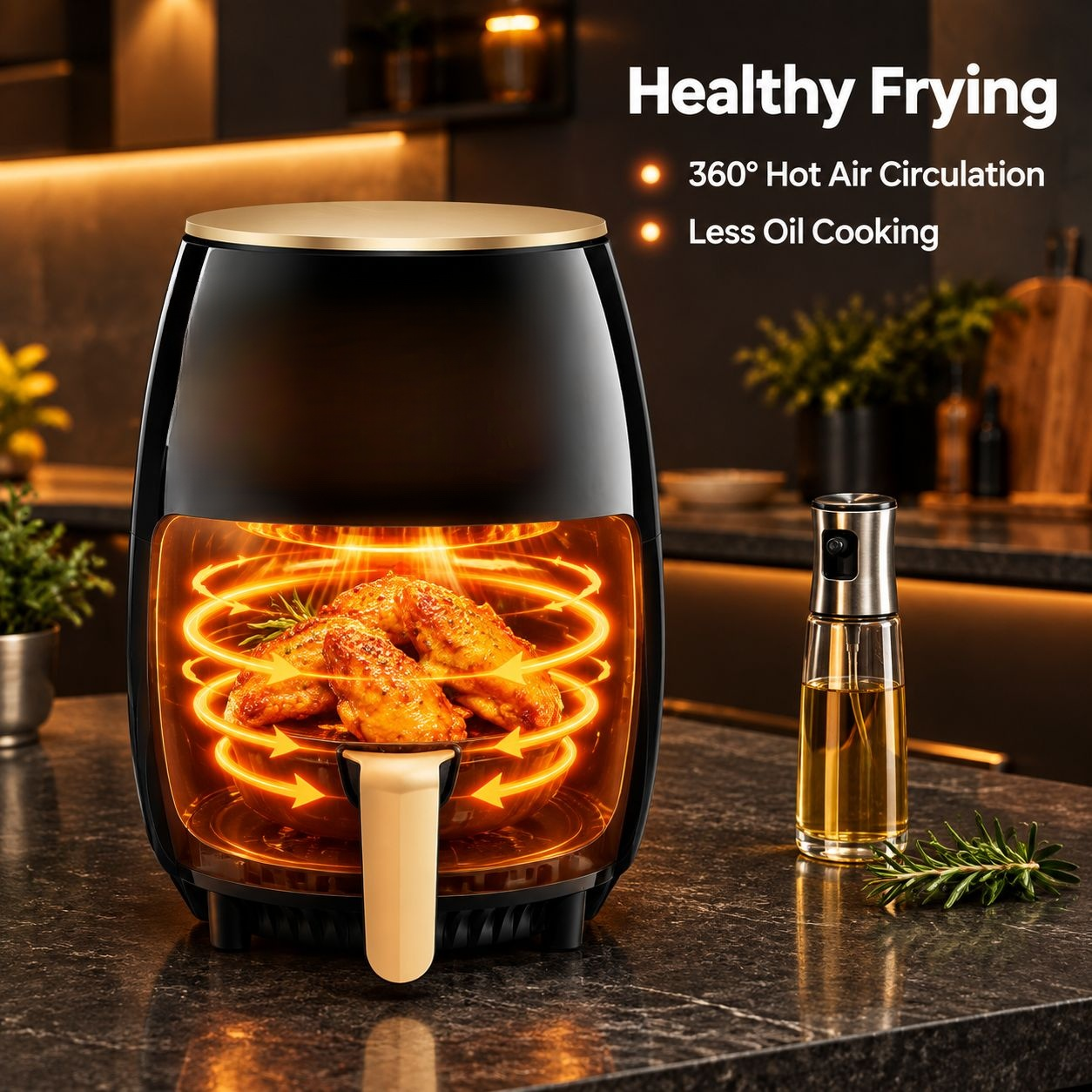 Multifunctional Smart Electric Air Fryer