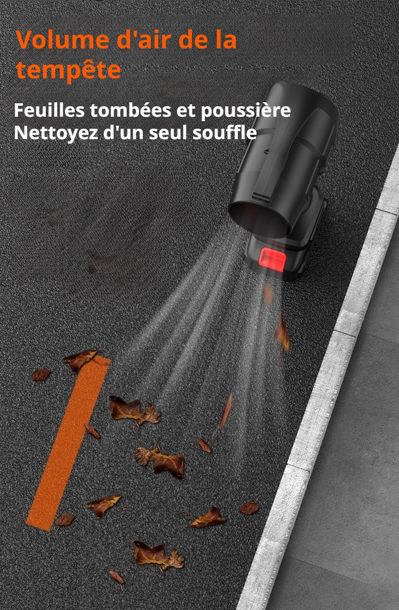 Souffleur haute puissance pour éliminer la poussière