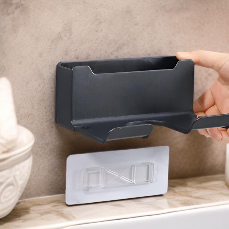 壁掛け式ヘアドライヤースタンド 家庭用バスルーム収納棚