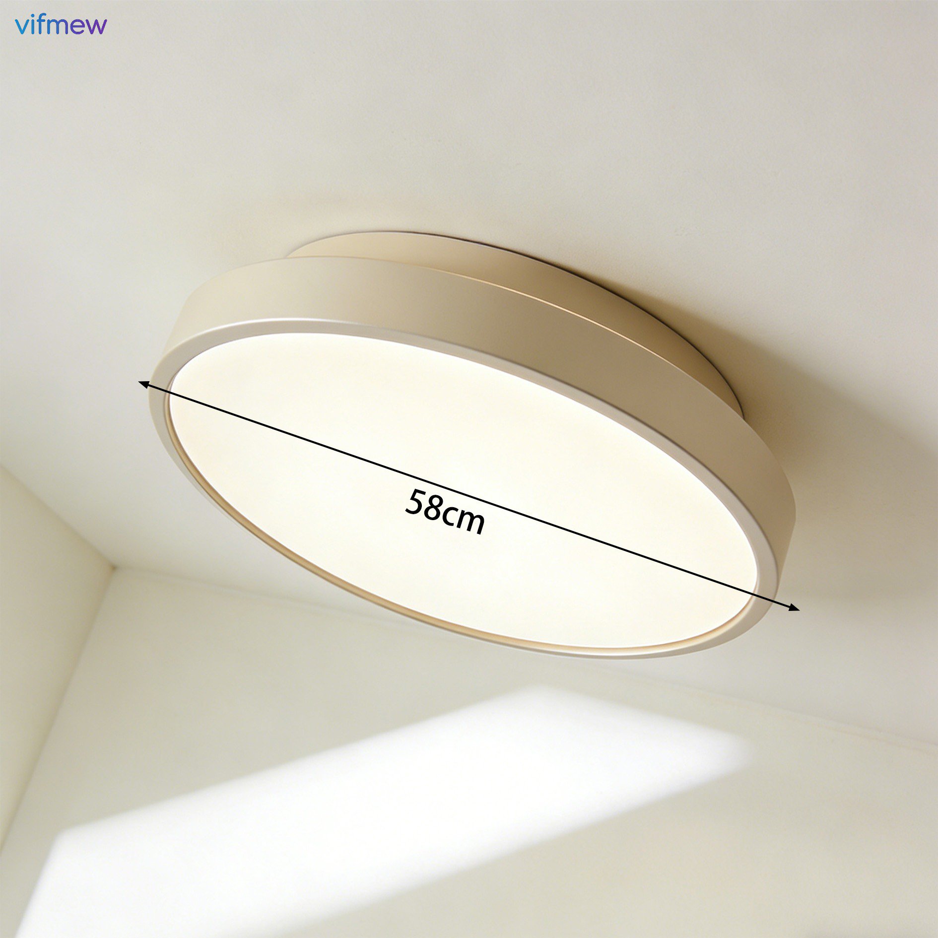 省エネLED搭載の丸型天井照明