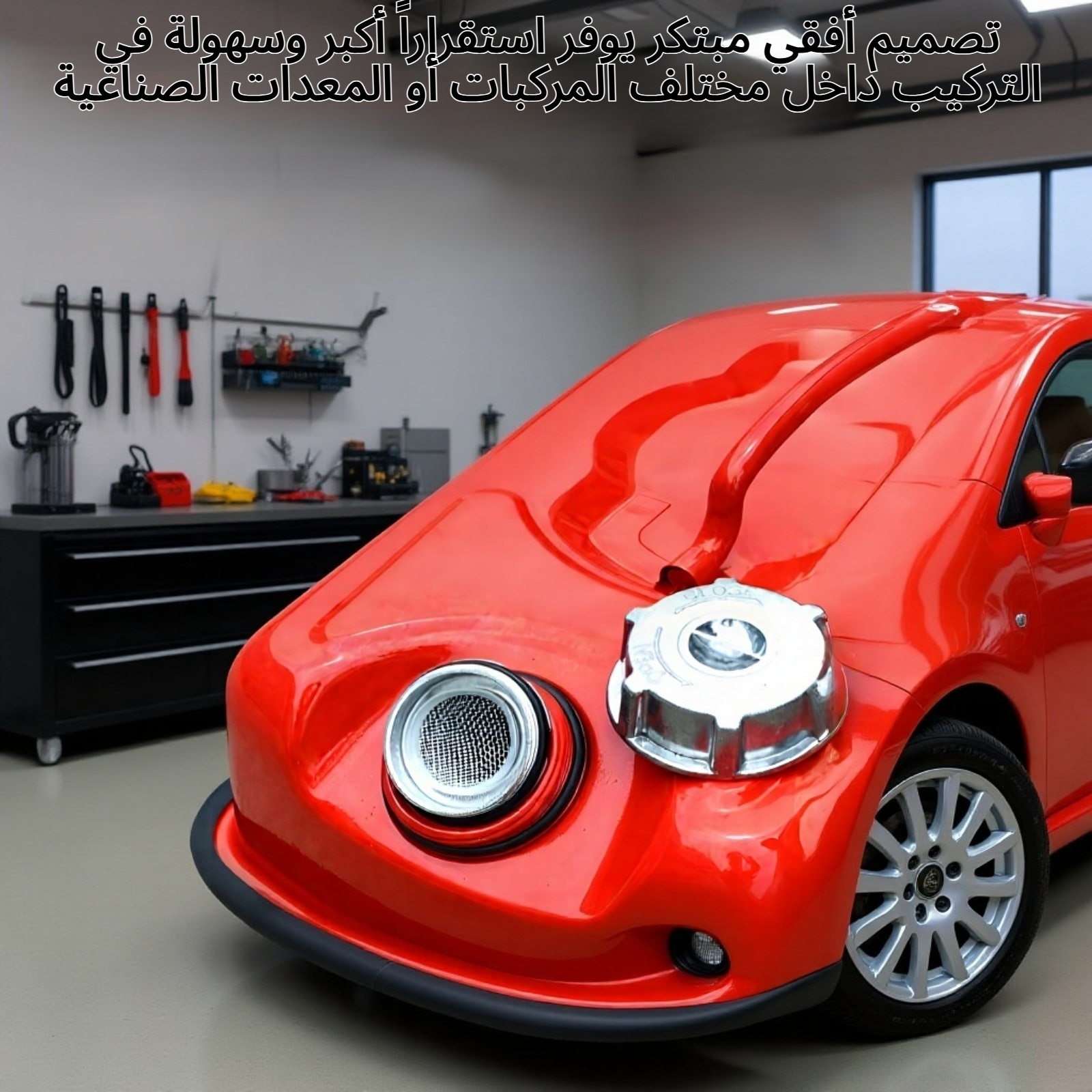 خزان بنزين أفقي