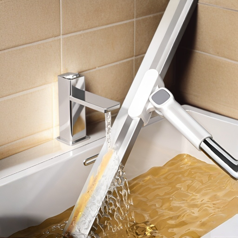 가정용 실리콘 탈부착 매직 빗자루 바닥 스크래치 화장실 빗자루 플라스틱 빗자루