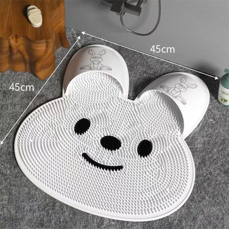 Bathroom Non-Slip Silicone Foot Mat