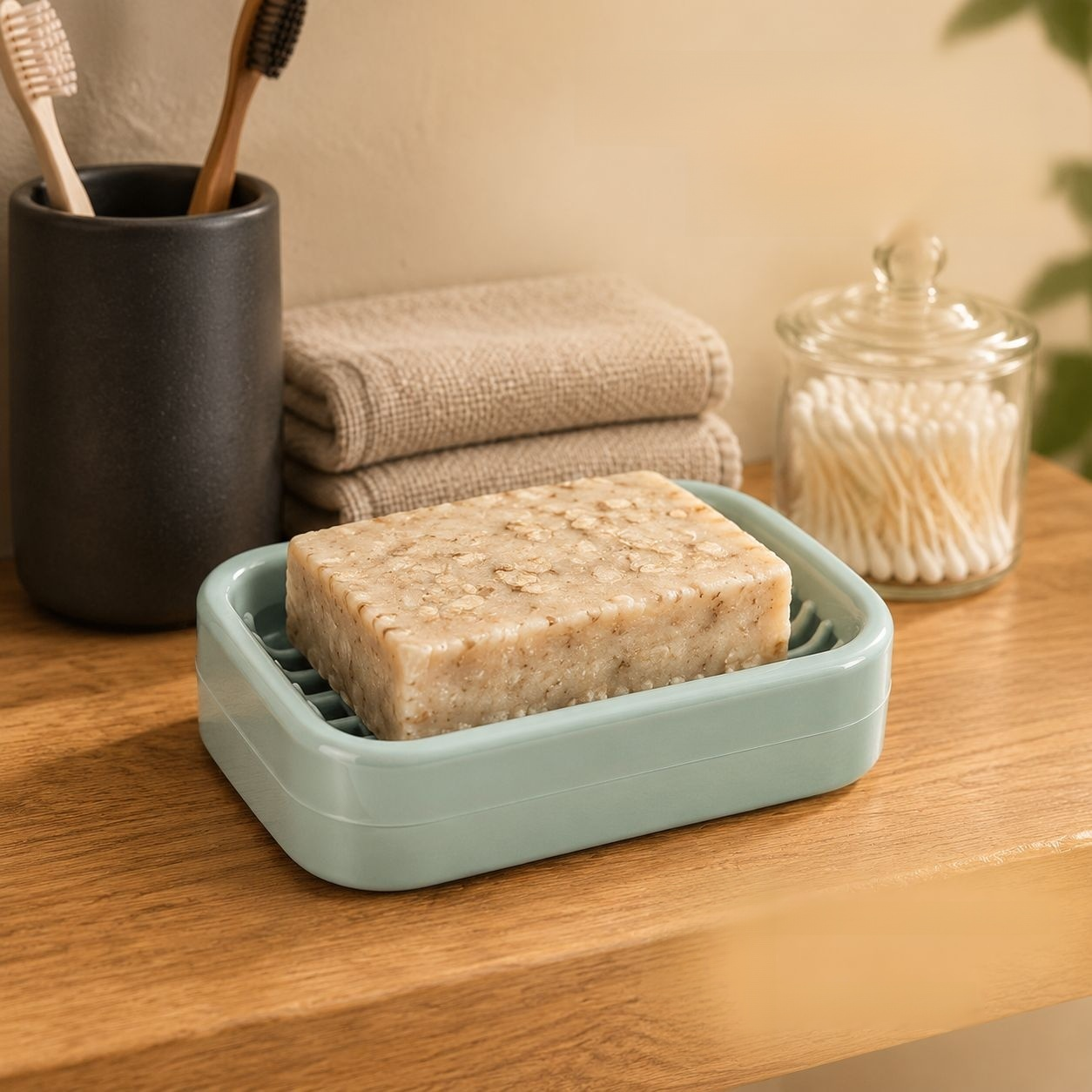 Luxury double-layer premium laundry soap draining box