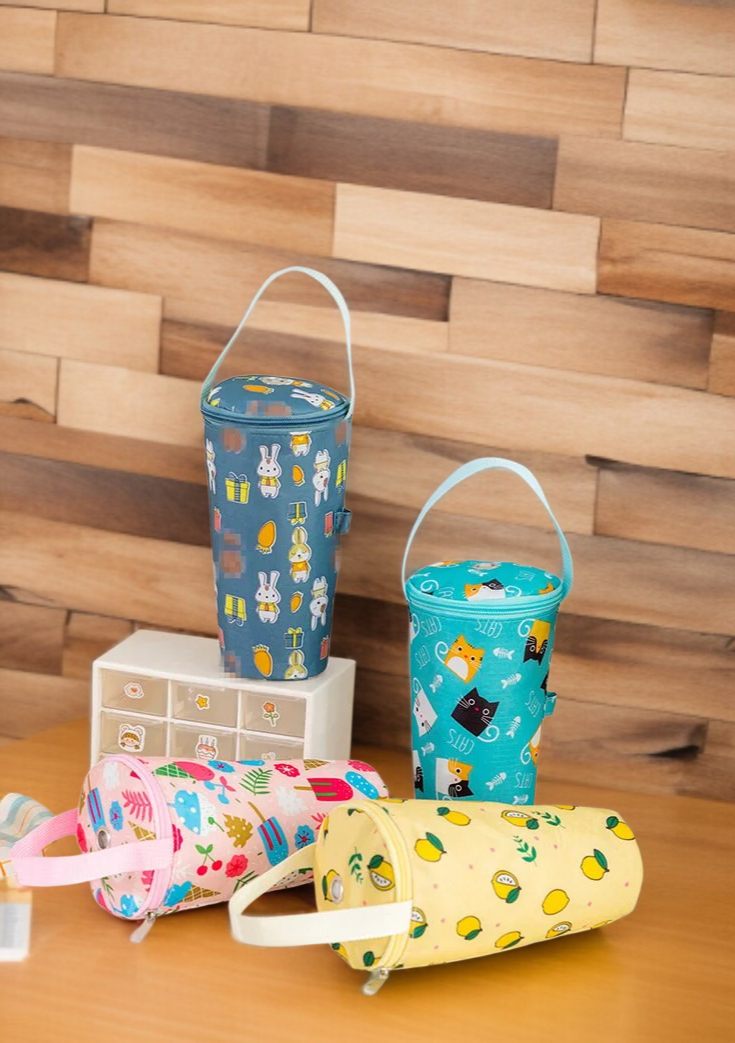 가볍고 휴대하기 쉬운 캔버스 보온팩