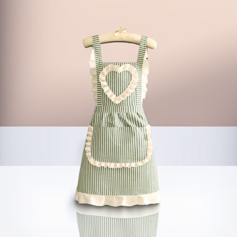 Durable kitchen apron for cooking and baking