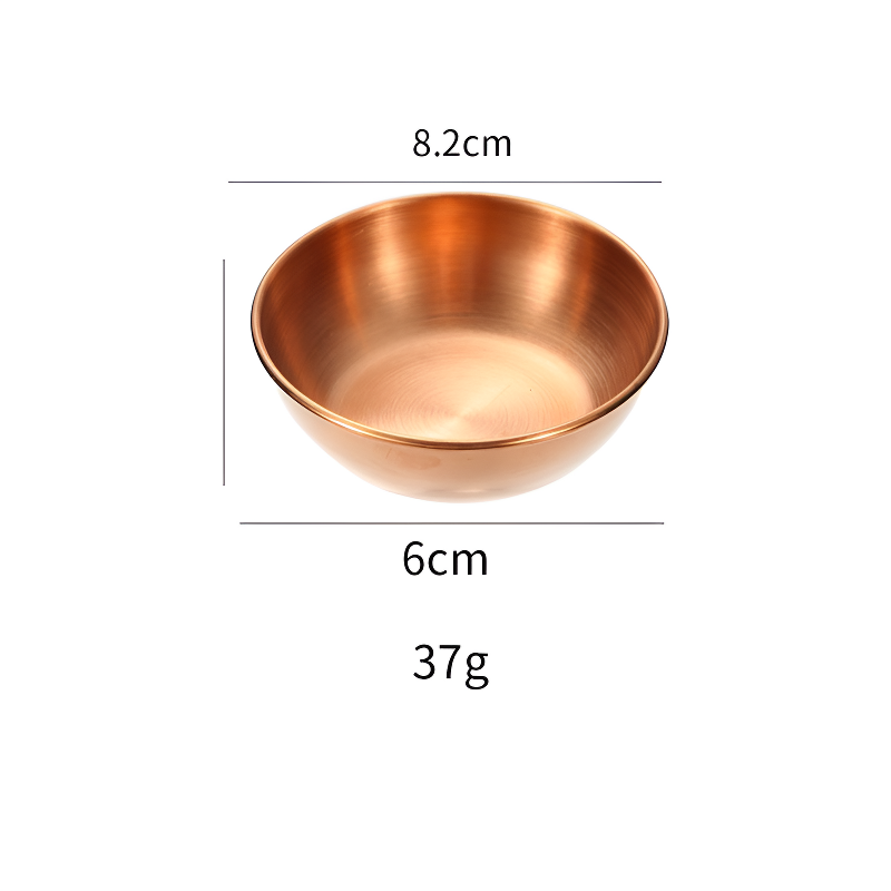 ステンレスソース皿 調味料皿 ディッピング皿
