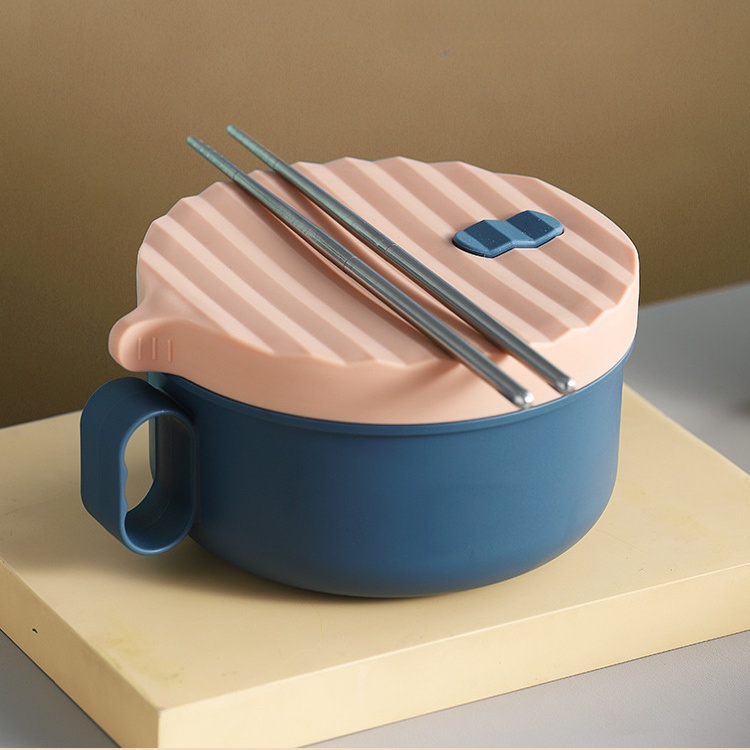 女生百貨便當盒不銹鋼餐盒配餐具學生泡麵便當盒