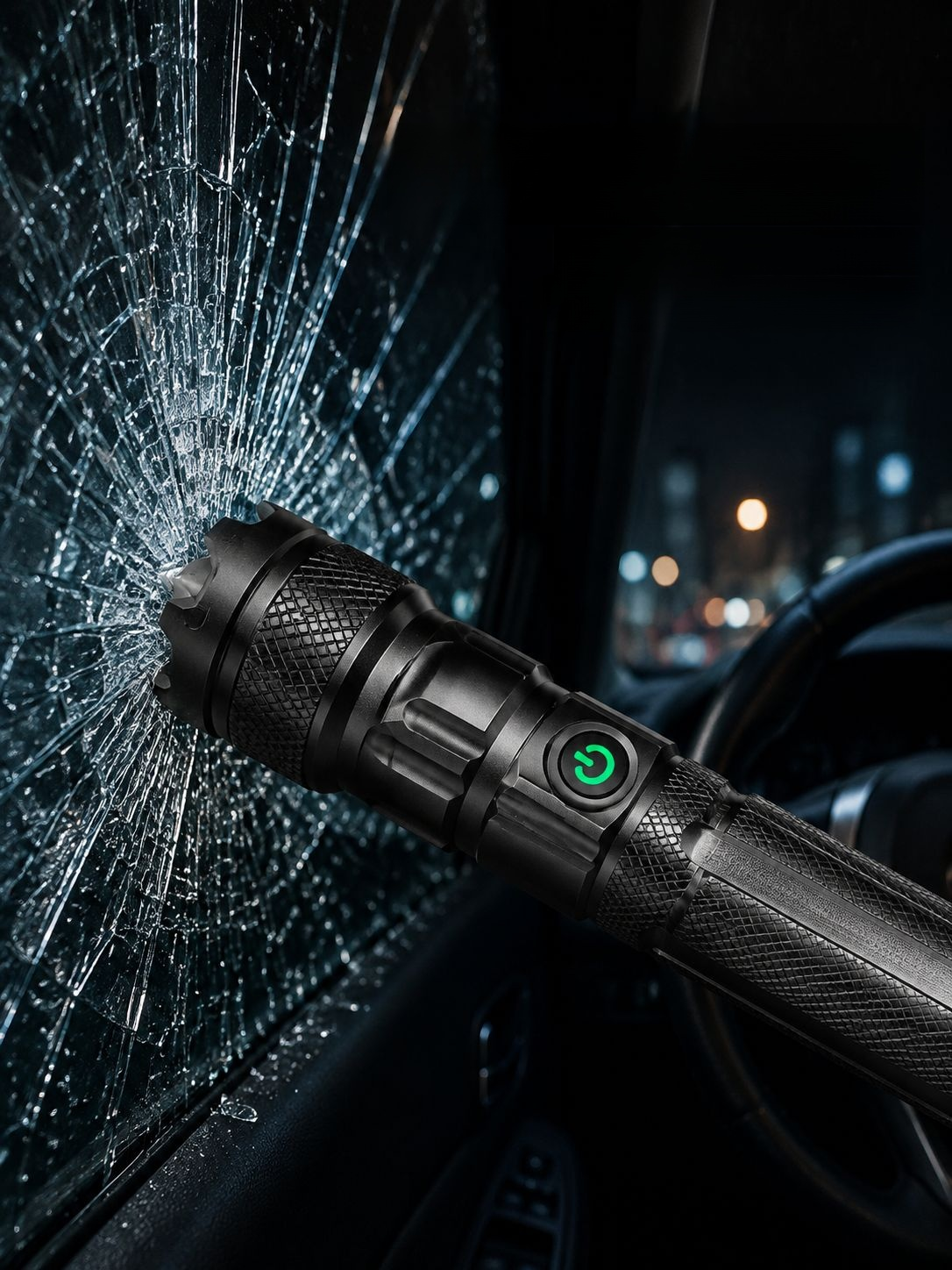 Tragbare LED-Taschenlampe für Outdoor-Abenteuer