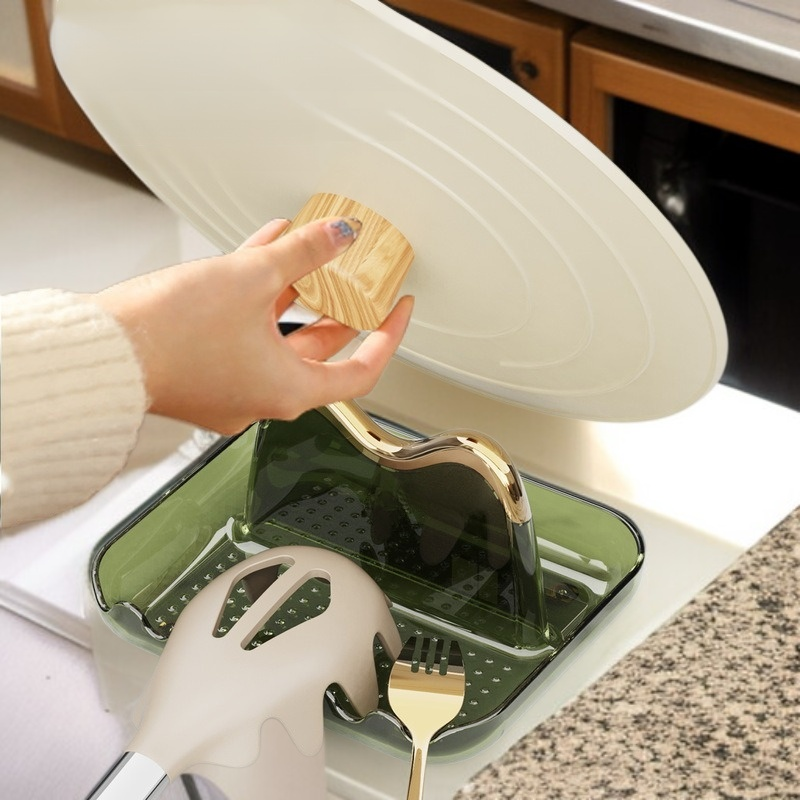 다용도선반 주방 스탠드 좌식 물받이 물빠짐 냄비뚜껑선반 다용도 국자 수납선반 도마삽선반