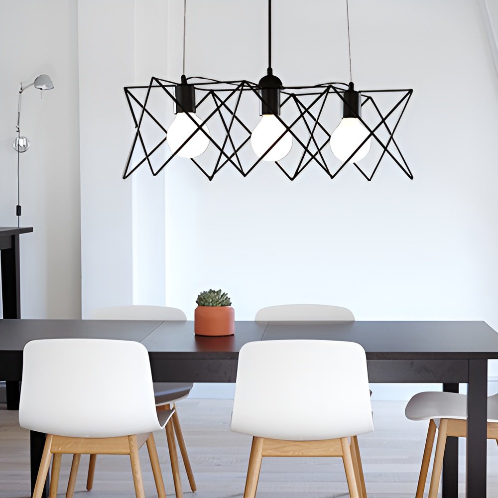 レトロ工業風メタルペンダントライト