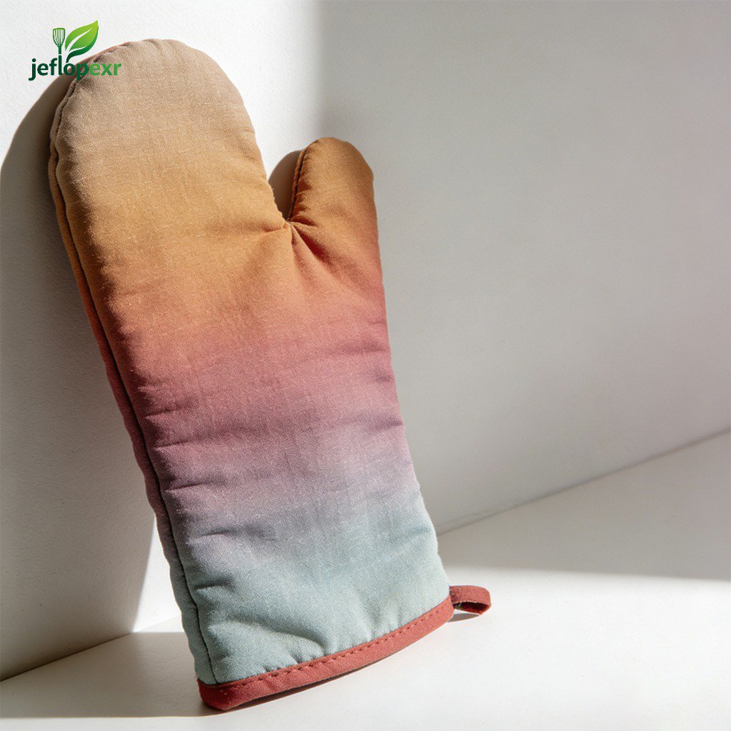 Guantes resistentes al calor con forro de algodón y lino (5 pares)