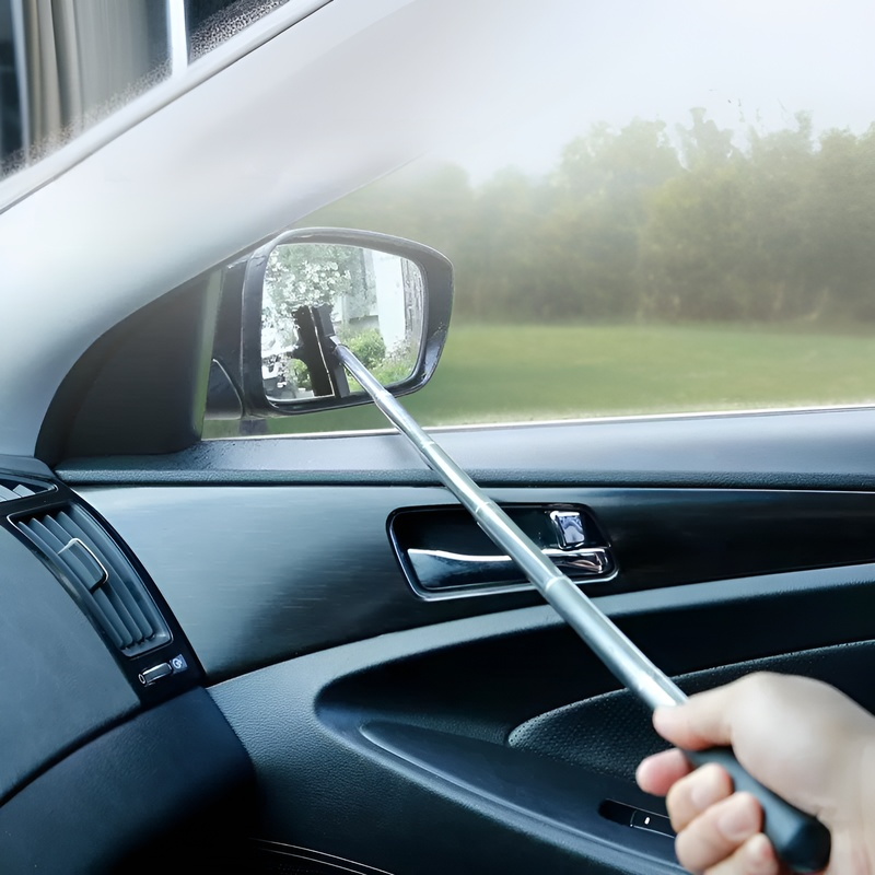 차량 후방 거울 및 창문 청소용 텔레스코픽 와이퍼 브러시