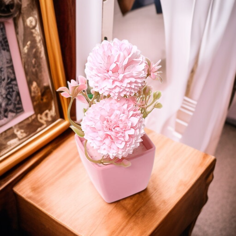 北歐仿真花與現代家居搭配