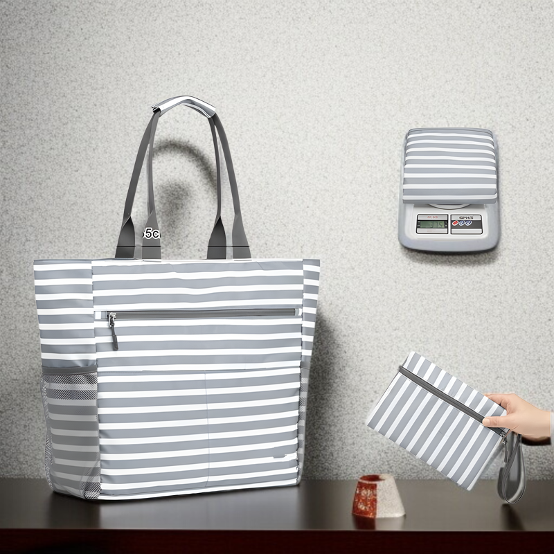 ビーチハンドバッグ 大型 防水 防砂 折りたたみ ビーチバッグ 大容量 折りたたみハンドバッグ 収納バッグ