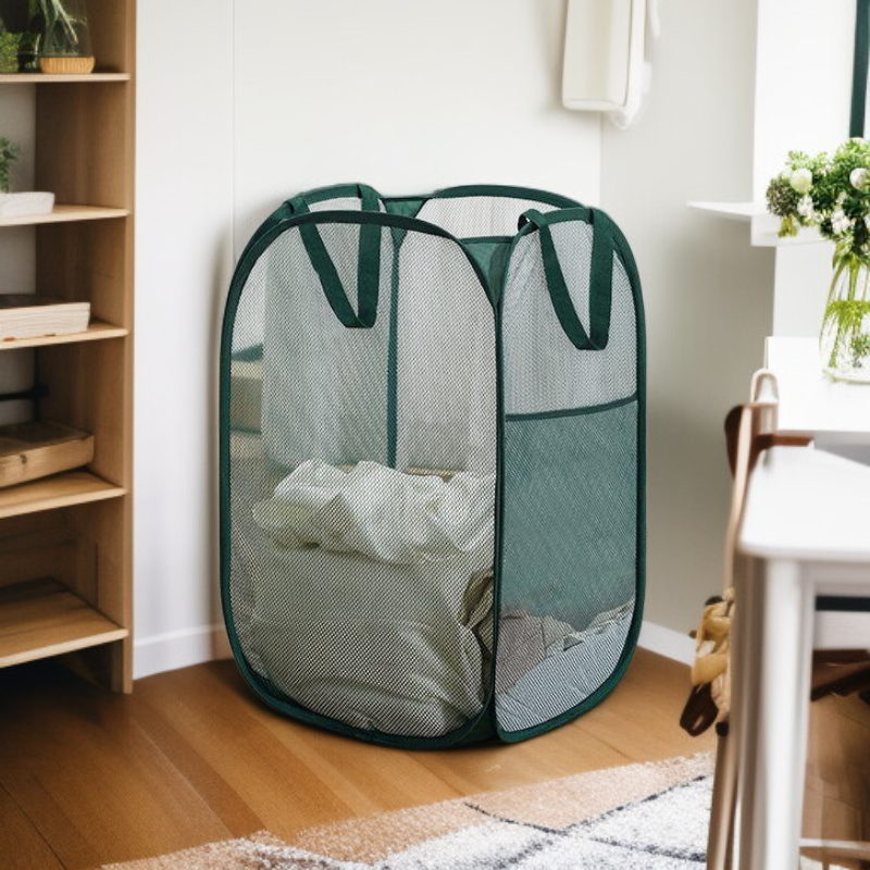 سلة غسيل الملابس المنزلية القابلة للطي لتخزين الملابس