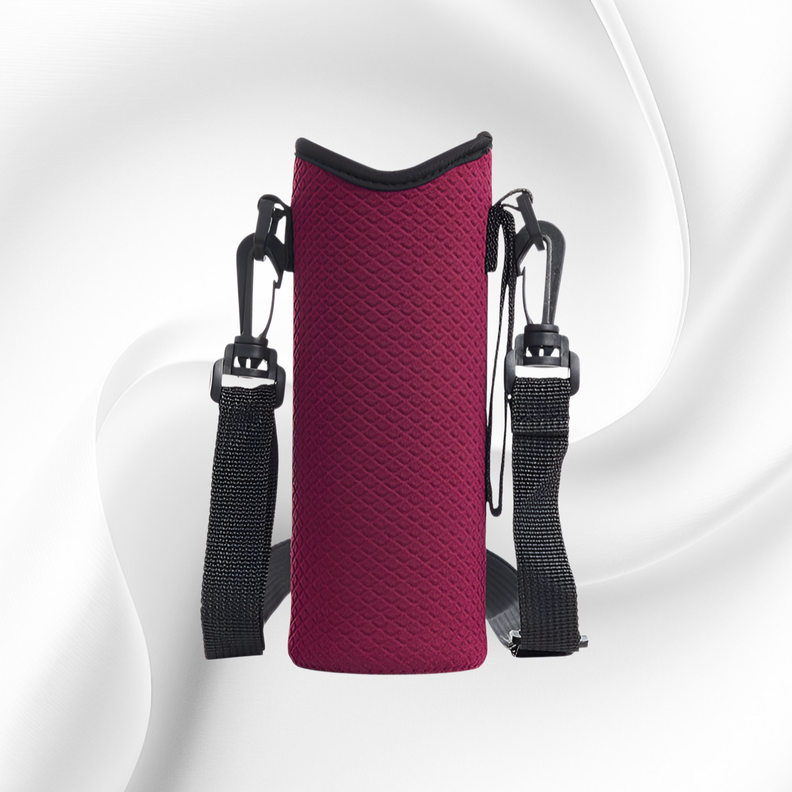 Portable Neoprene Thermos Carrier, Crossbody Water Bottle Holder, Versatile Cup Pouch