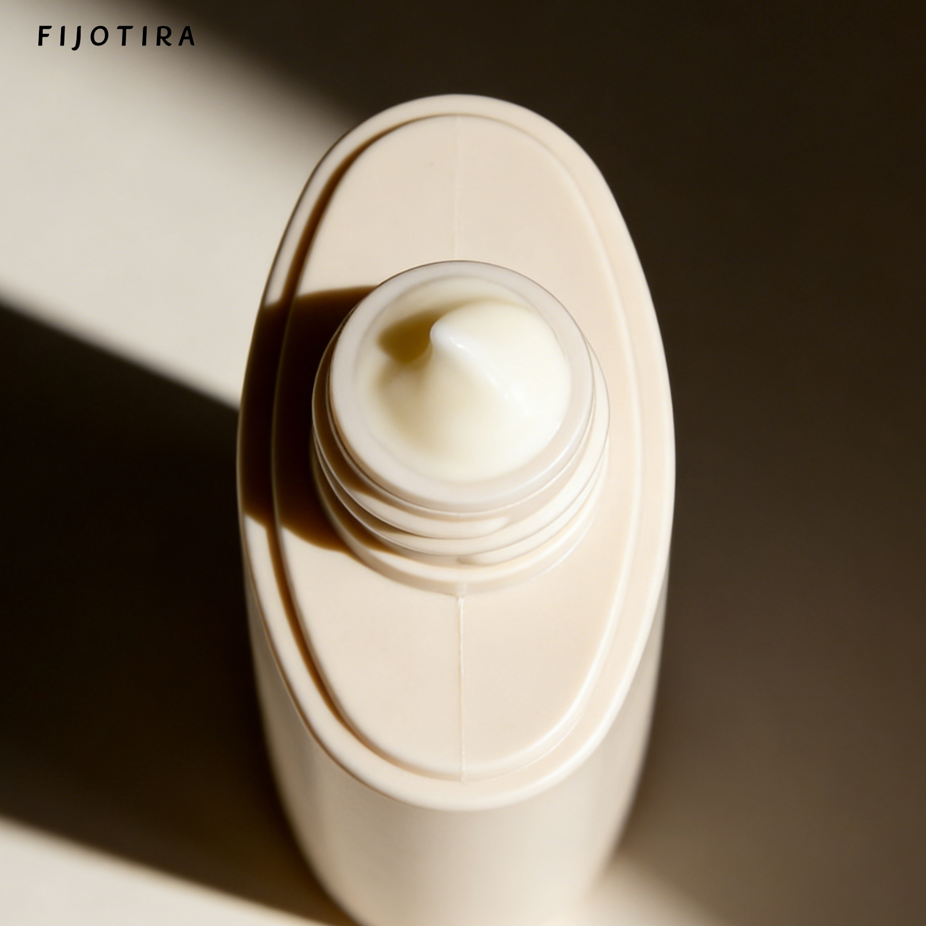 50ml 밀키 화이트 사각 용기 선크림 로션 (2병)