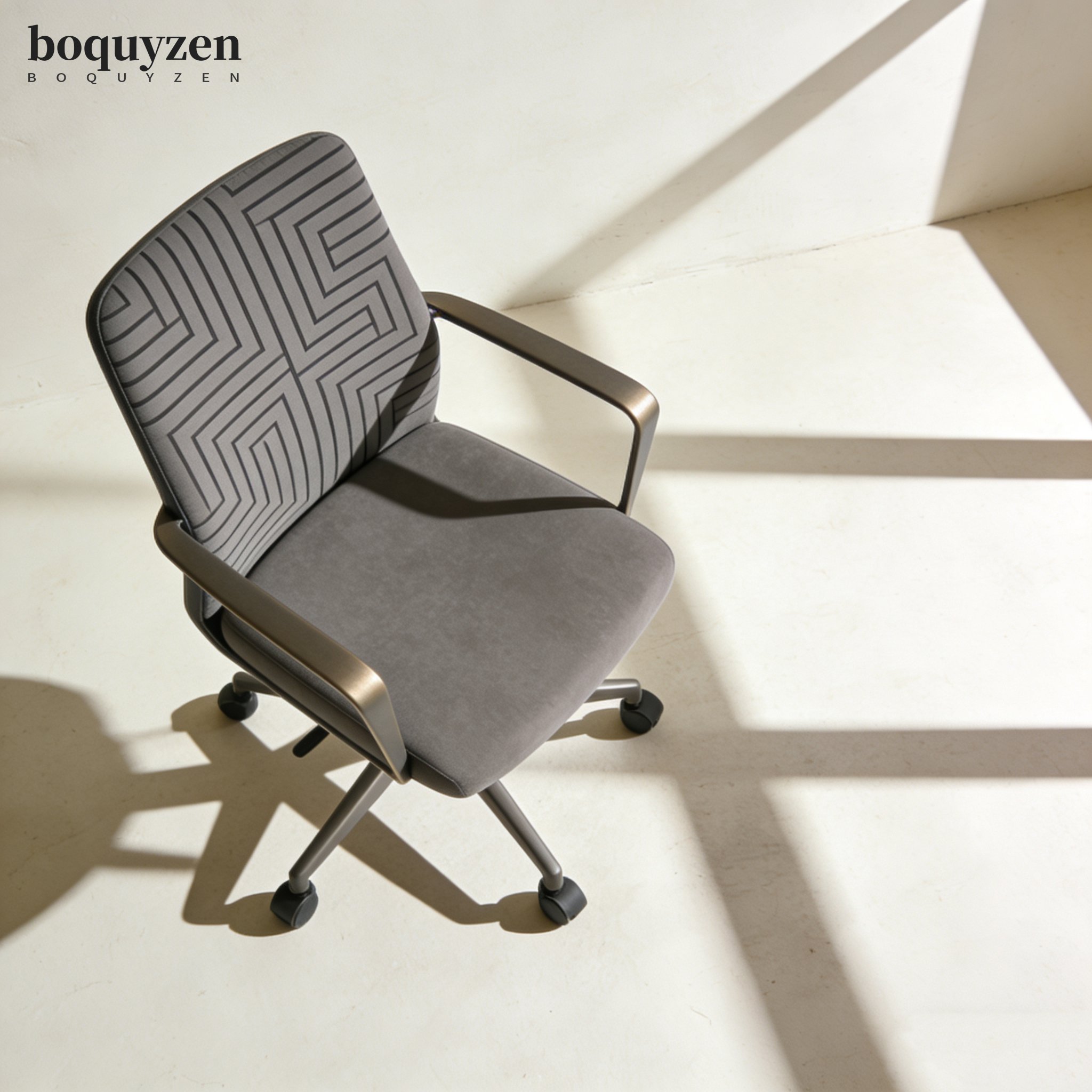 Ergonomické kancelářské křeslo s nastavitelnou opěrkou