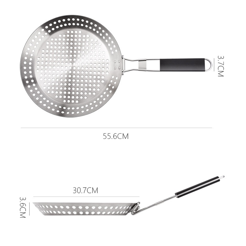Foldable Handle Grill Pan