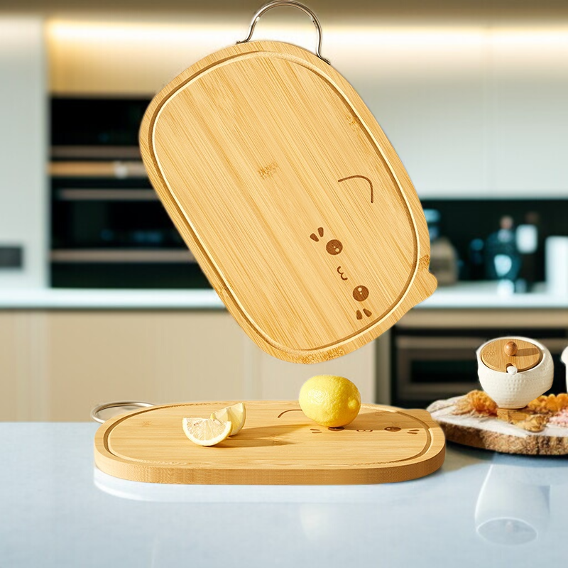 가정용 항균 과일 이유식 도마 원목 곰팡이 방지 귀여운 도마 고양이 주방 필수 과일 이유식 도마