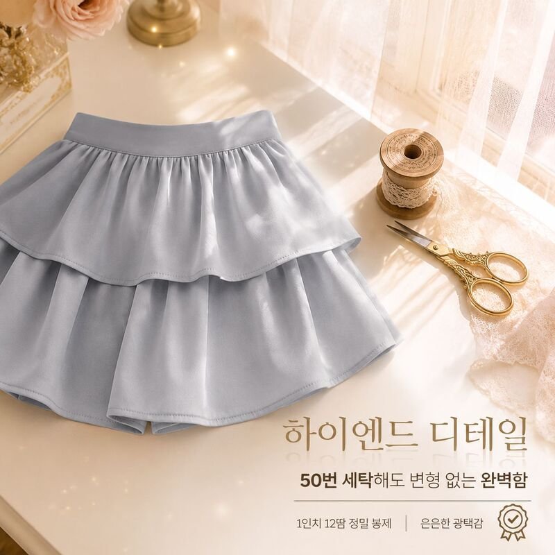 블랙 하이웨스트 케이크 스커트, 체형 보정, 풍성한 몸매에 추천