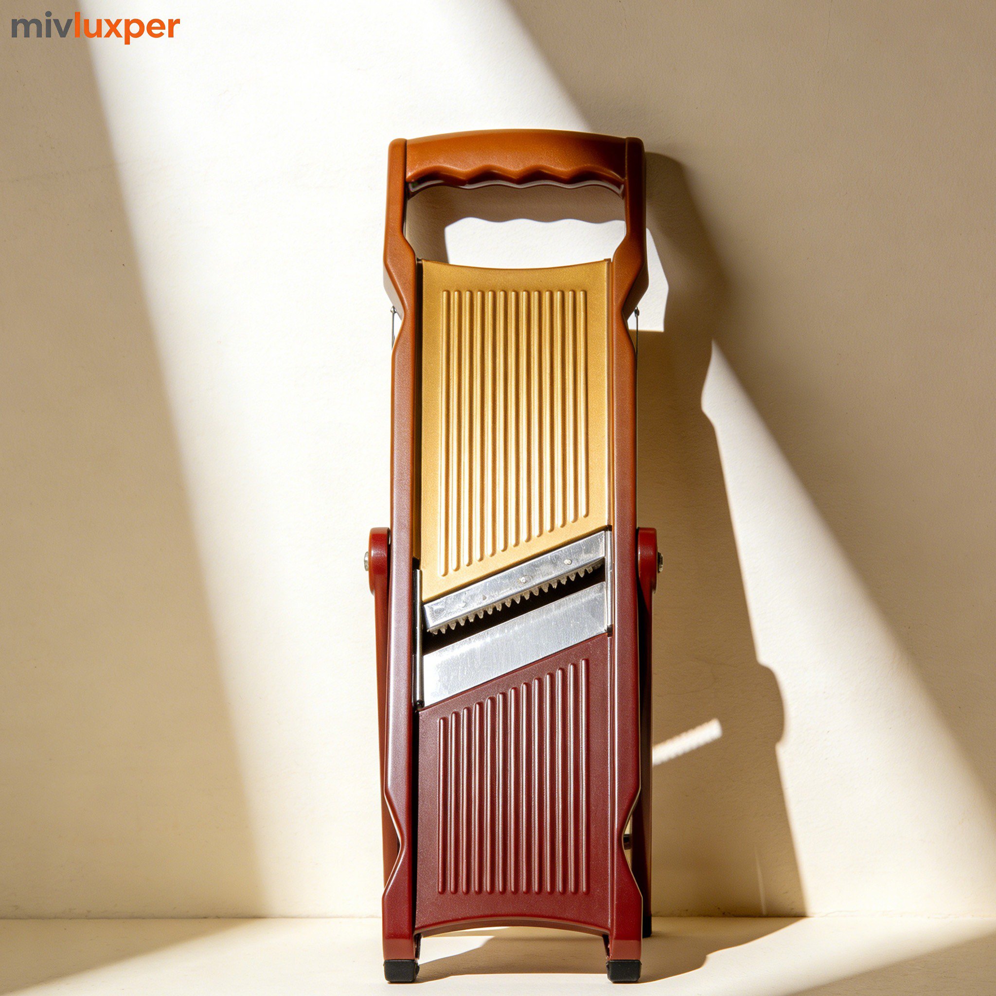 Cortadora de fiambres plegable (2 unidades)