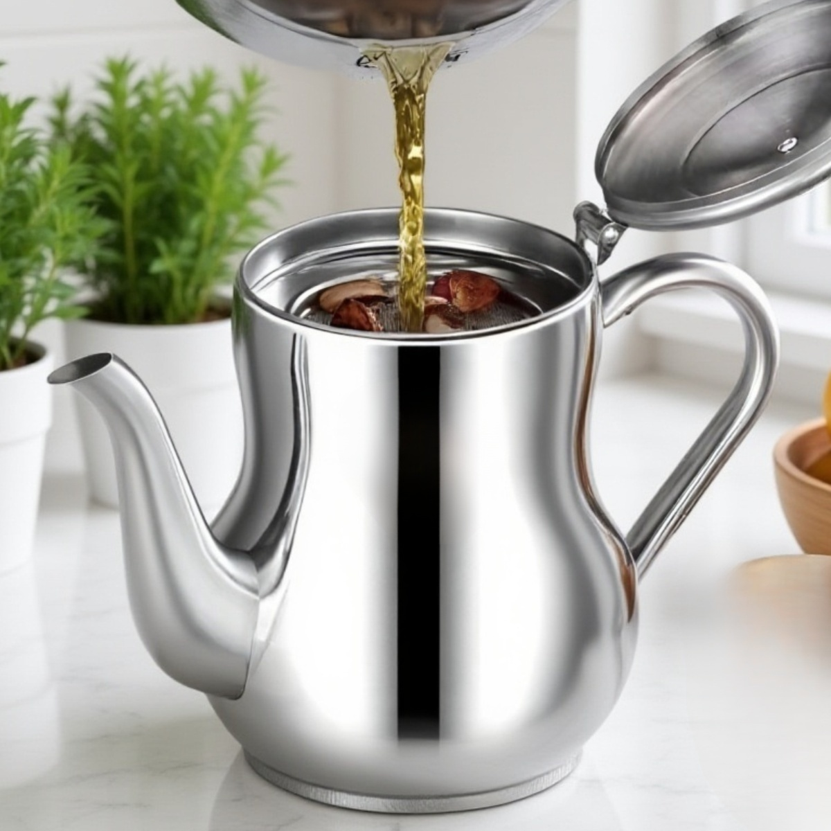 حجم مثالي لمصفاة الفولاذ المقاوم للصدأ