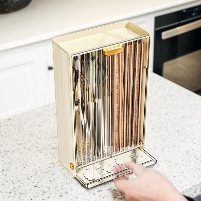 Wall-mounted chopstick holder