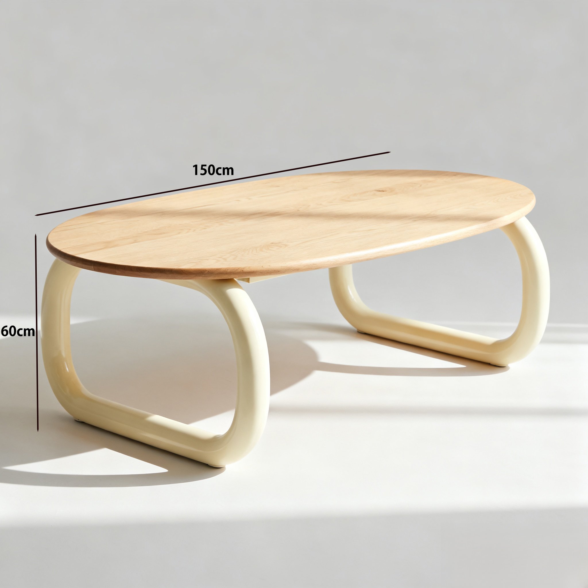 天然木を使用した高品質テーブル