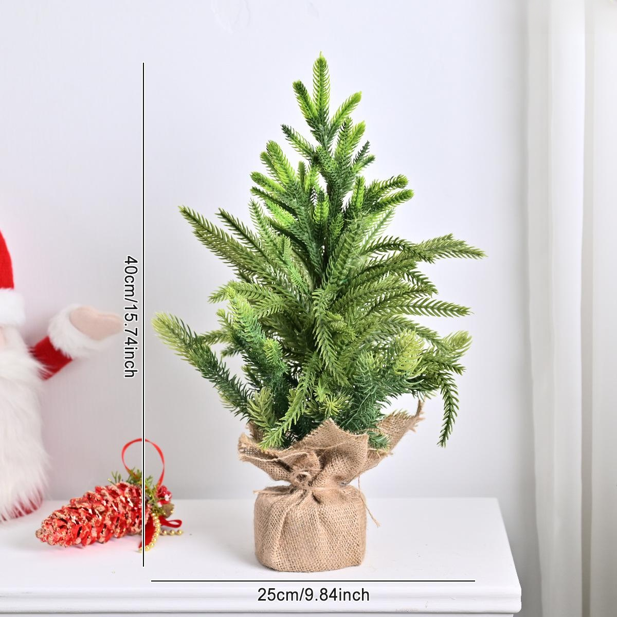 Mini-Weihnachtsbaum-Tischdekoration