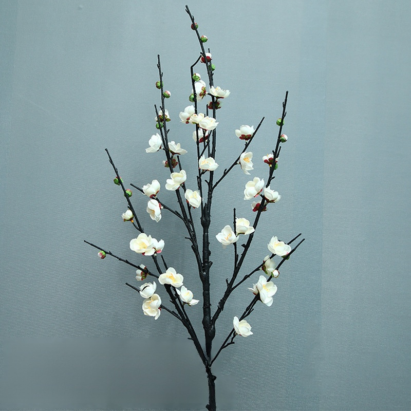 Artificial plum blossom branches