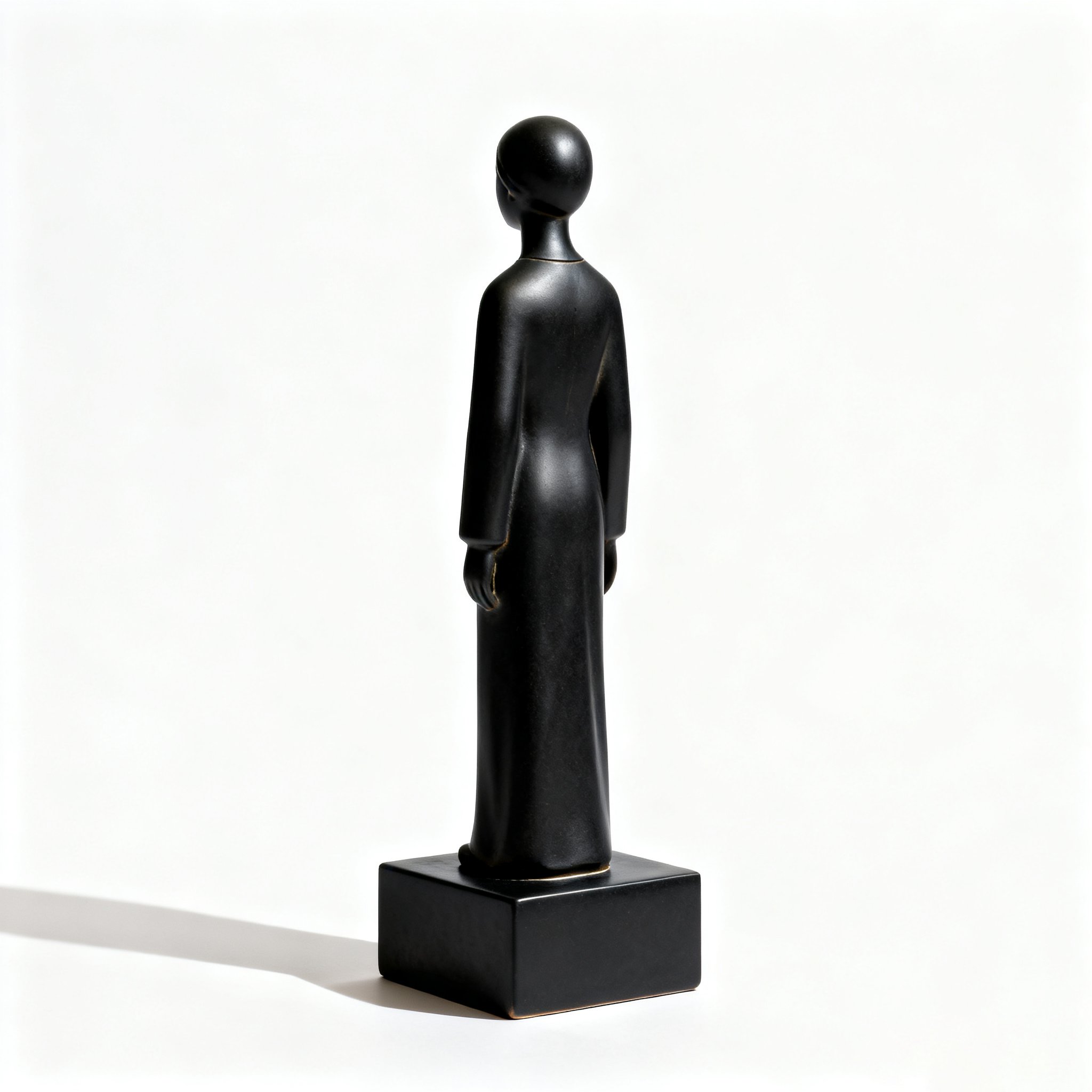 Escultura de cerámica decorativa