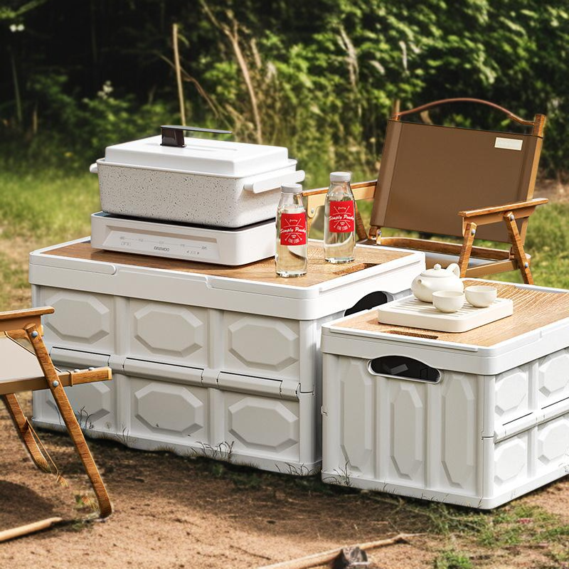 차량용 다용도 대용량 수납함 휴대용 정리함 아웃도어 캠핑 트렁크 수납함