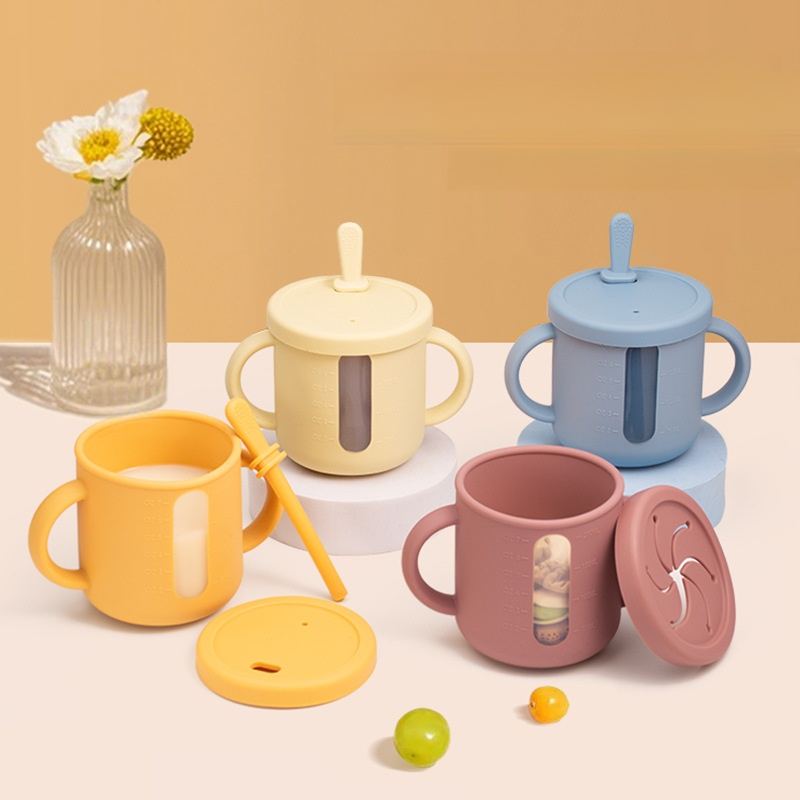 Food-grade transparent silicone cup