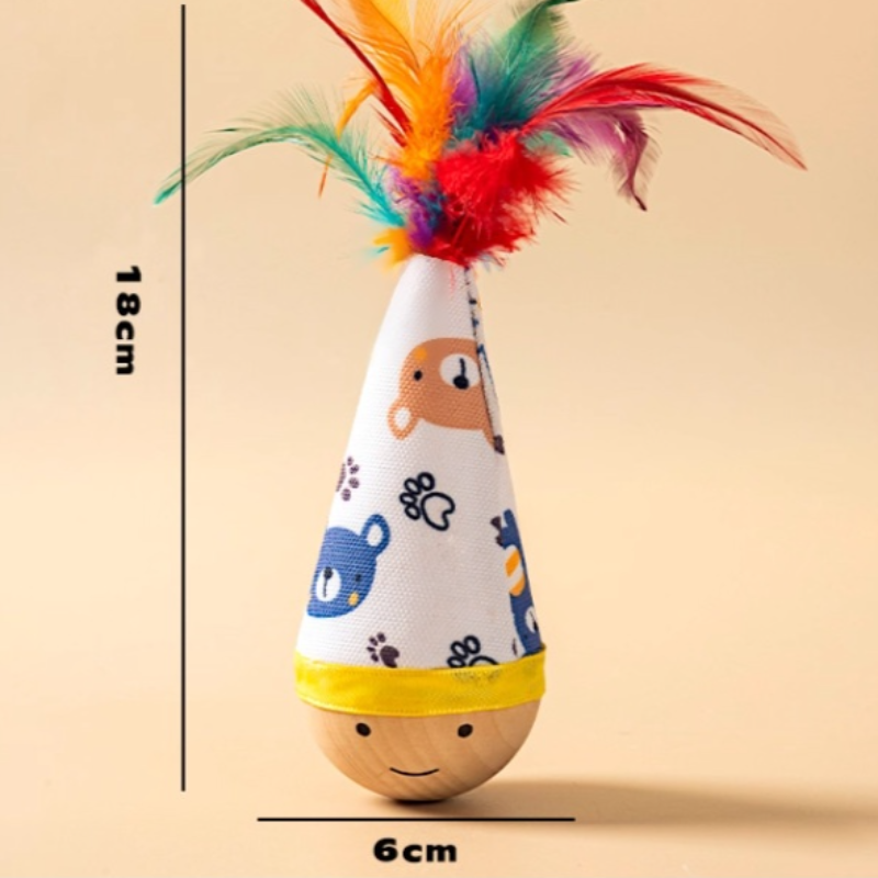 不倒翁貓咪玩具解悶神器