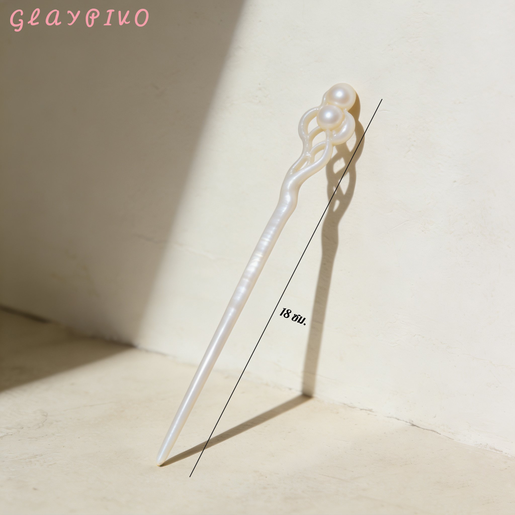 กิ๊บไข่มุกสำหรับติดผมทำงานทุกวัน