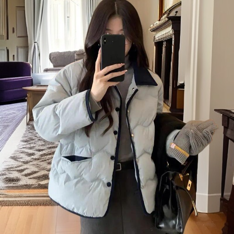 小柄サイズ用軽量ショートコート・香風スタイル冬ジャケット