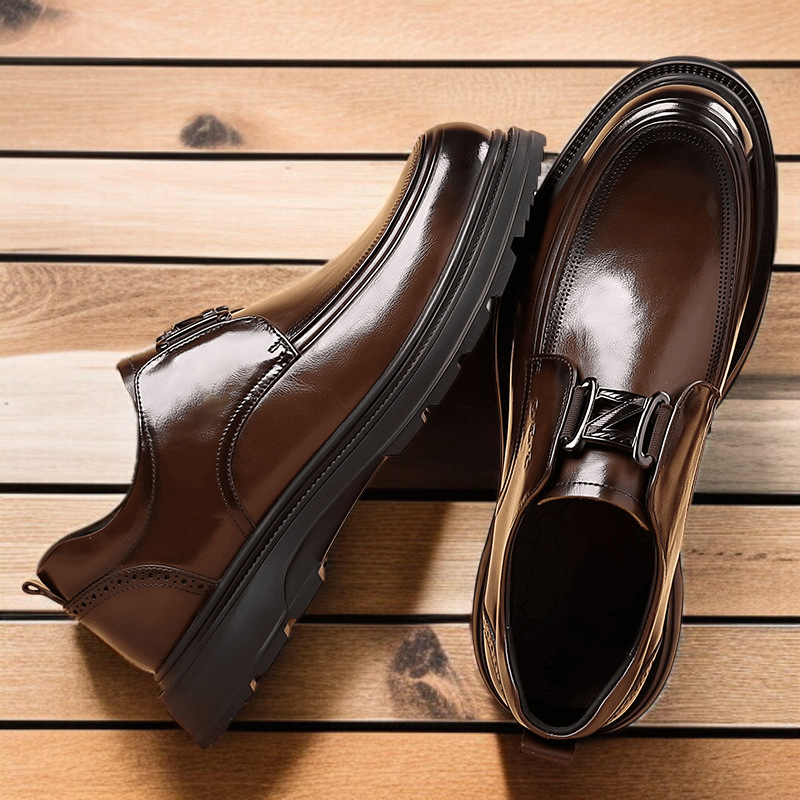 통기성 남성화 소가죽 소프트키높이 비즈니스 캐주얼화 정장화 방취 통기성 남성화