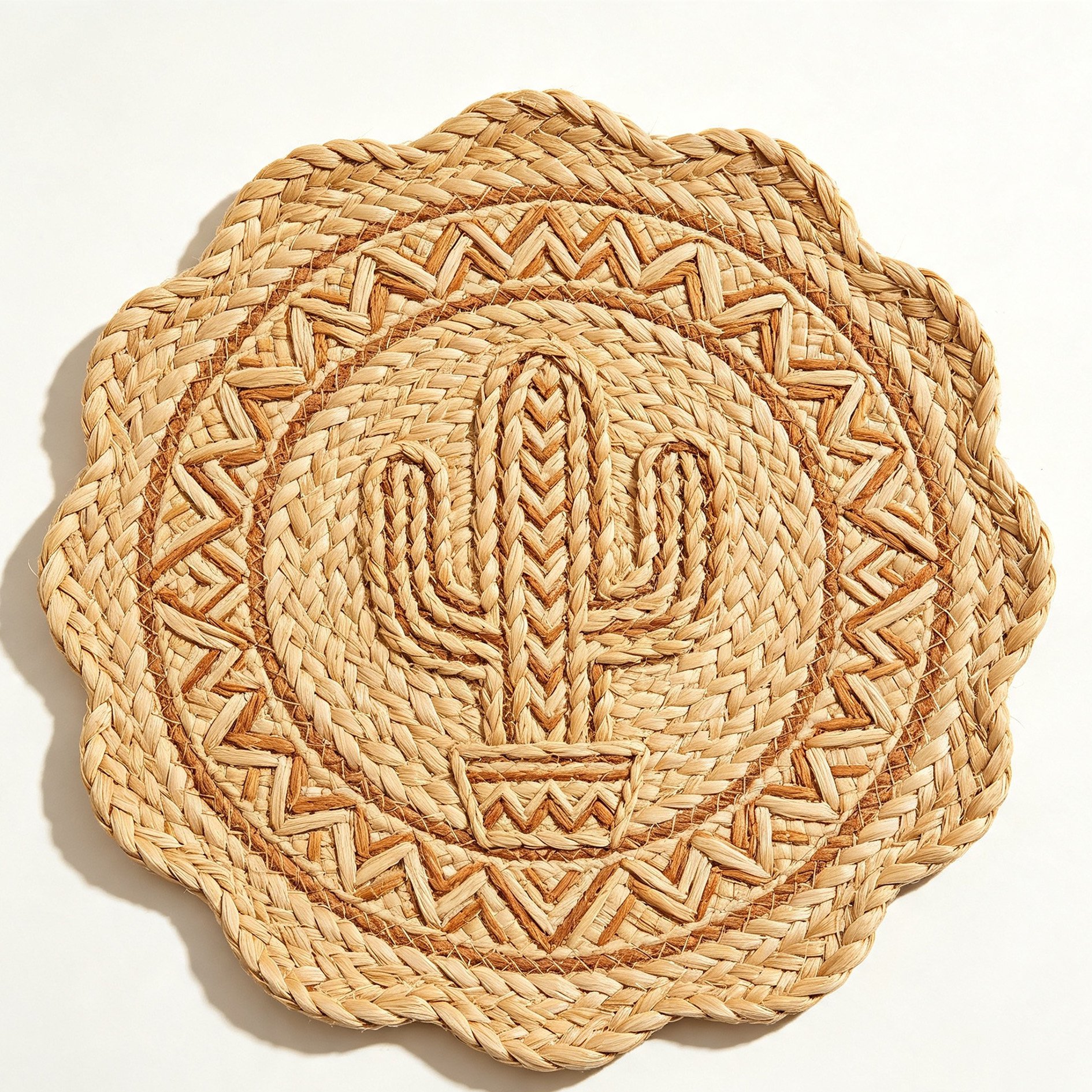 Eco-friendly heat-insulating placemat close up