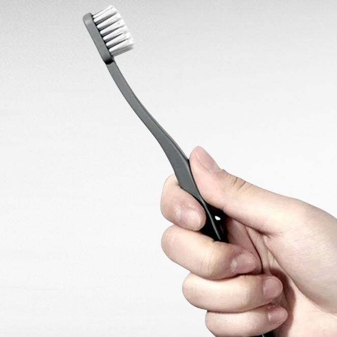 가족 여행용 일본 스타일 마카롱 소프트 칫솔 4개 세트