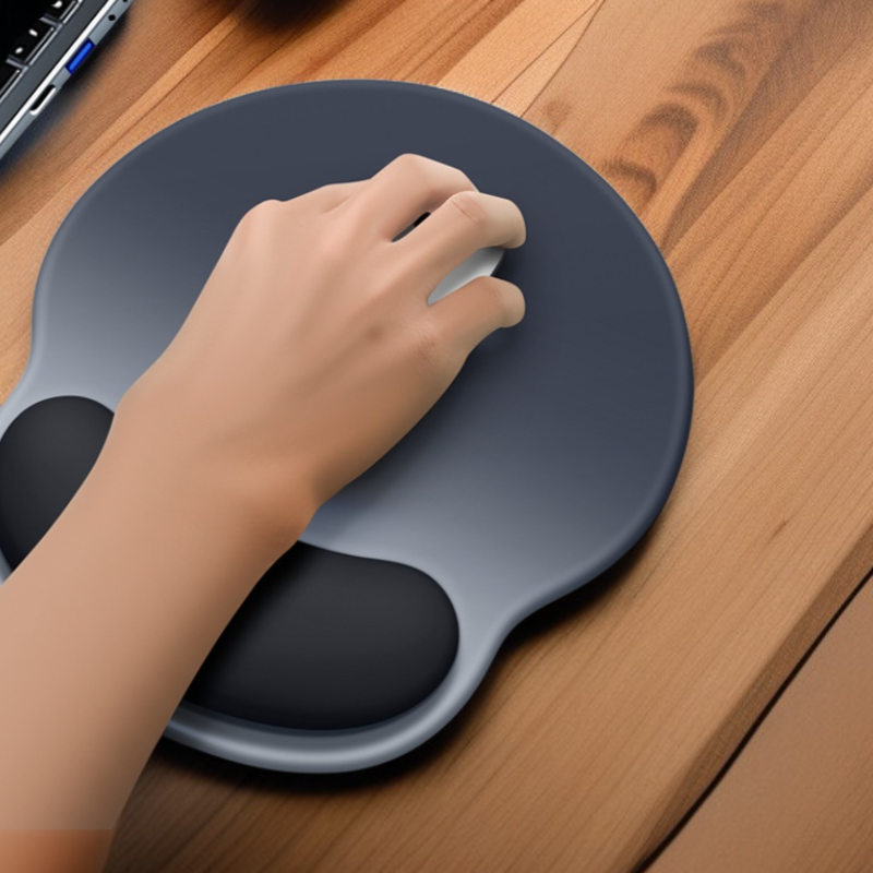 뉴 그라데이션 마우스패드 손목보호대