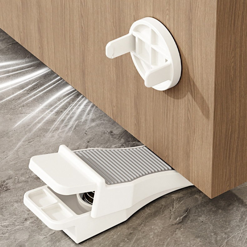 Geräuscharmer Türstopper ohne Bohren