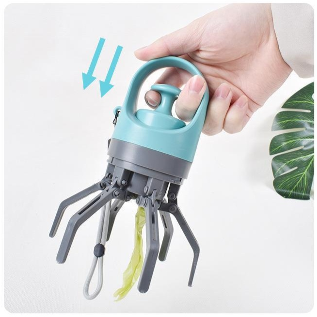 6발 야외용 반려동물 배변 집게