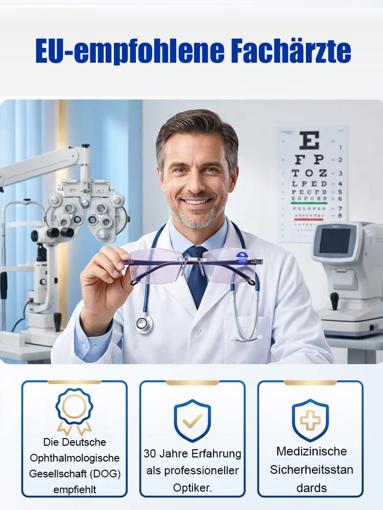 Intelligente Zoom-Komfort-Lesebrille