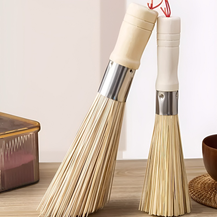 고급 대나무 냄비솔